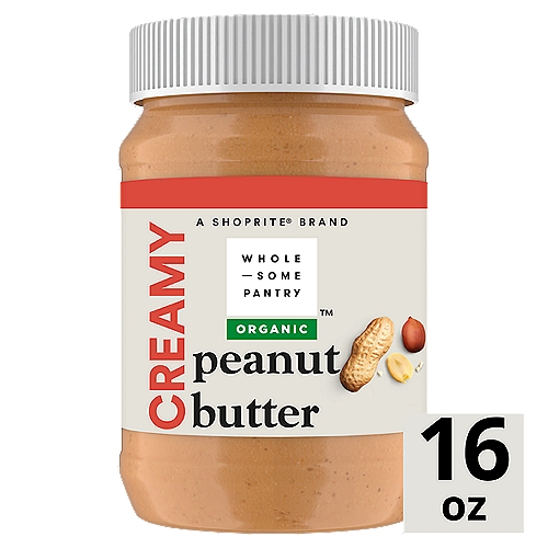 Wholesome Pantry Organic Creamy Peanut Butter, 16 oz