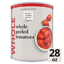 Wholesome Pantry Organic Whole Peeled Tomatoes, 28 oz, 28 Ounce