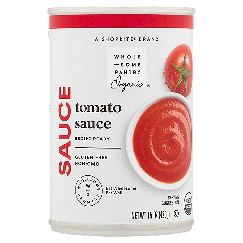 Wholesome Pantry Organic Tomato Sauce, 15 oz