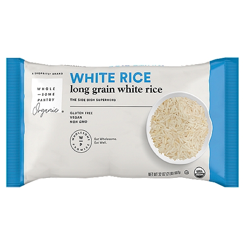 Wholesome Pantry Organic Long Grain White Rice, 32 oz
The Side Dish Superhero