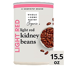 Wholesome Pantry Organic Light Red, Kidney Beans, 15.5 Ounce