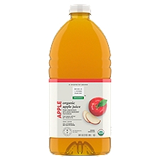 Wholesome Pantry Organic Apple Juice, 64 Fluid ounce