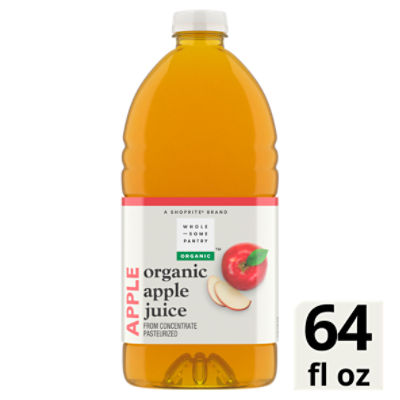 Wholesome Pantry Organic Apple Juice, 64 fl oz, 64 Fluid ounce
