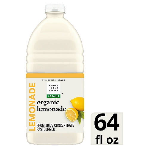 Wholesome Pantry Organic Lemonade, 64 fl oz