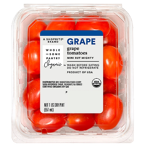 Wholesome Pantry Organic Grape Tomatoes, 1 pint