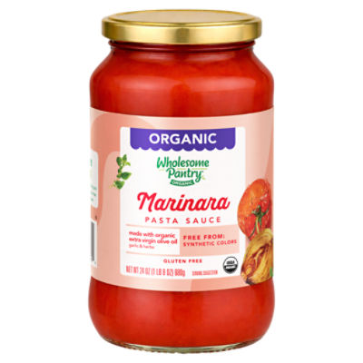 Wholesome Pantry Organic Marinara Pasta Sauce, 24 oz