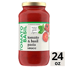 Wholesome Pantry Organic Tomato & Basil Pasta Sauce, 24 oz