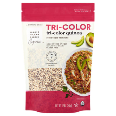 Wholesome Pantry Organic Tri-Color Quinoa, 12 oz