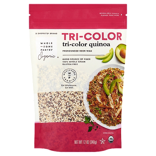 Wholesome Pantry Organic Tri-Color Quinoa, 12 oz