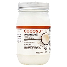 Wholesome Pantry Organic Refined, Coconut Oil, 14 Fluid ounce