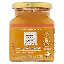 Wholesome Pantry Organic Orange Marmalade, 12.35 oz, 12.35 Ounce