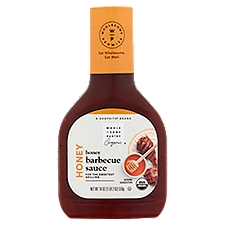 Wholesome Pantry Barbecue Sauce Honey, 18 Ounce