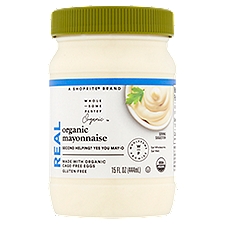 Wholesome Pantry Organic Real Organic, Mayonnaise, 15 Fluid ounce