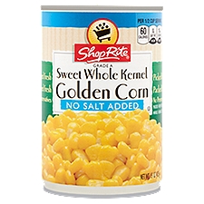 ShopRite Golden Corn, Sweet Whole Kernel, 15 Ounce