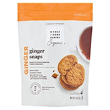 Wholesome Pantry Organic Ginger Snaps, 10 Ounce