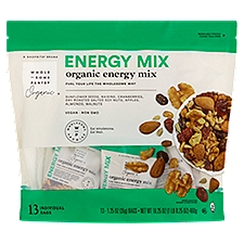 Wholesome Pantry Organic Energy Mix, 1.25 oz, 13 count