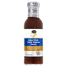 ShopRite Trading Company Asian Style Garlic Sesame Sauce, 11.8 Fluid ounce