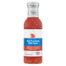 ShopRite Trading Company Red Thai Style, Chili Sauce, 11.8 Fluid ounce