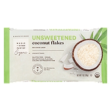 Wholesome Pantry Organic Unsweetened Coconut Flakes, 7 oz, 7 Ounce