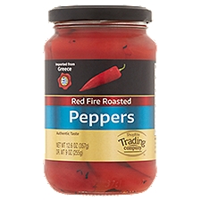 ShopRite Trading Company Peppers, Red Fire Roasted, 12.6 Ounce