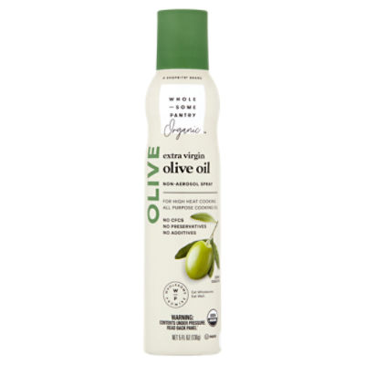 Wholesome Pantry Organic Extra Virgin Olive Oil Spray, 5 fl oz, 5 Fluid ounce