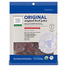 Wholesome Pantry Organic Original, Beef Jerky, 2.85 Ounce