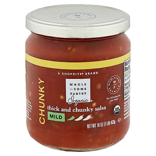 Wholesome Pantry Organic Mild Thick and Chunky Salsa, 16 oz