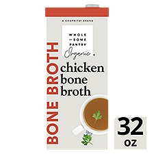 Wholesome Pantry Organic Chicken Bone Broth, 32 oz