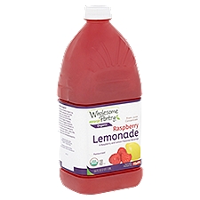 Wholesome Pantry Organic Lemonade, Raspberry, 64 Fluid ounce