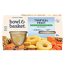 ShopRite Tropical Fruit Bowls - 4 pack, 16 Ounce