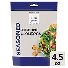 Wholesome Pantry Organic Seasoned Croutons, 4.5 oz, 4.5 Ounce