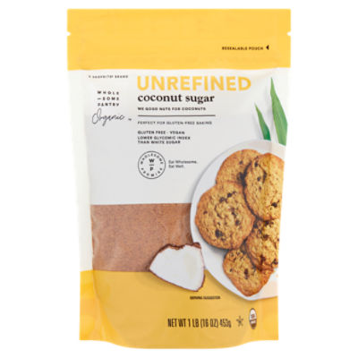 Wholesome Pantry Organic Unrefined Coconut Sugar, 1 lb