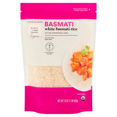 Wholesome Pantry Organic White Basmati Rice, 16 oz