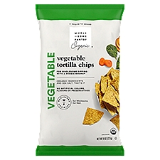 Wholesome Pantry Organic Vegetable Tortilla Chips, 8 oz