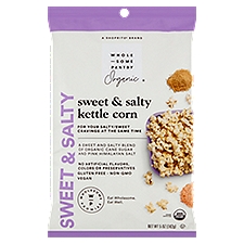 Wholesome Pantry Organic Sweet & Salty, Kettle Corn, 5 Ounce