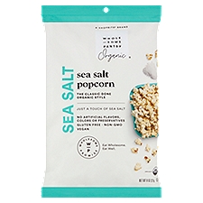 Wholesome Pantry Organic Sea Salt Popcorn, 8 oz