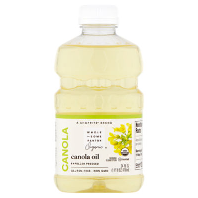 Wholesome Pantry Organic Canola Oil, 24 fl oz, 24 Fluid ounce
