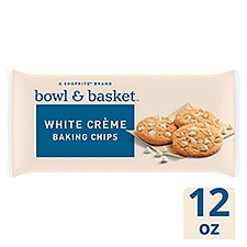 Bowl & Basket White Confectionery Baking Chips, 12 oz, 12 Ounce