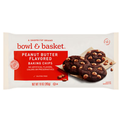 Bowl & Basket Peanut Butter Flavored, Baking Chips