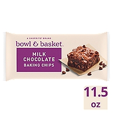 Bowl & Basket Milk Chocolate Baking Chips, 11.5 oz, 11.5 Ounce