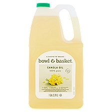 Bowl & Basket 100% Pure Canola Oil, 1 gal, 128 Fluid ounce