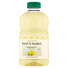 Bowl & Basket 100% Pure, Canola Oil, 24 Fluid ounce