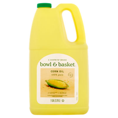 Bowl & Basket 100% Pure Corn Oil, 1 gal, 1 Gallon