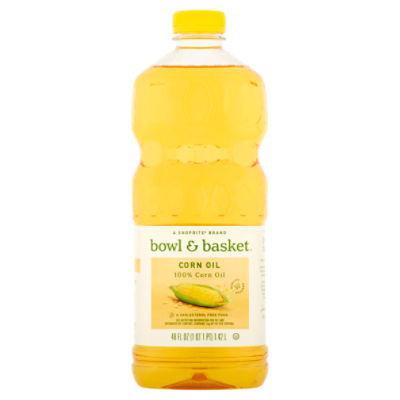 Bowl & Basket 100% Corn Oil, 48 fl oz