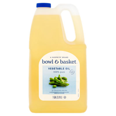 Bowl & Basket 100% Pure Vegetable Oil, 1 gal, 128 Fluid ounce