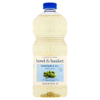 Bowl & Basket 100% Pure Vegetable Oil, 48 fl oz, 48 Fluid ounce