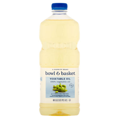 Bowl & Basket 100% Vegetable Oil, 48 fl oz, 48 Fluid ounce