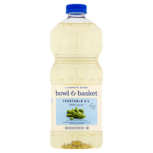 Bowl & Basket 100% Pure Vegetable Oil, 48 fl oz