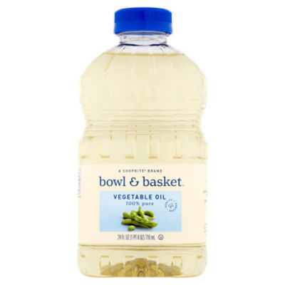 Bowl & Basket 100% Pure Vegetable Oil, 24 fl oz, 24 Fluid ounce