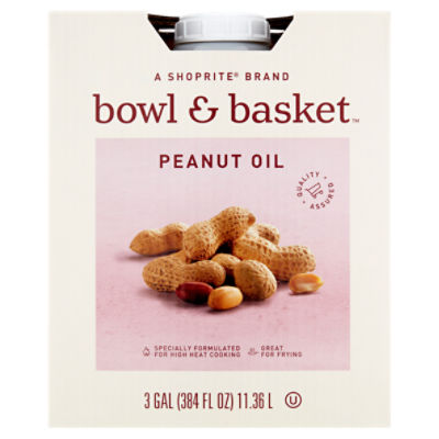 Bowl & Basket Peanut Oil, 3 gal, 3 Fluid ounce